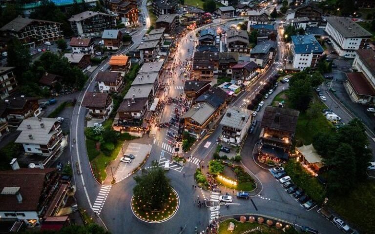 Balade au clair de lune la clusaz